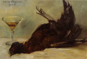 Still Life with Pheasant and Wine Glass